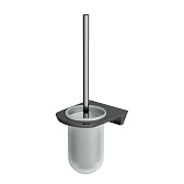 Ершик для унитаза WasserKraft Wiese подвесной стекло/металл сталь (K-8927)