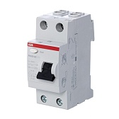 УЗО ABB FH202 63А 1P+N тип AC 30 мА 1 кА (2CSF202004R1630)