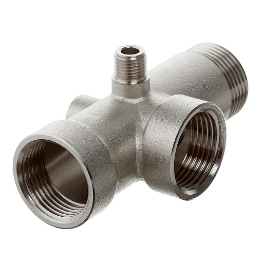 Соединитель для насоса Valtec 1 НР(ш) х 1 ВР(г) х 1 ВР(г) х 1/4 НР(ш) х1/4 ВР(г) пятиходовой (VTr.600.N.06110) Соединитель для насоса Valtec 1 НР(ш) х 1 ВР(г) х 1 ВР(г) х 1/4 НР(ш) х1/4 ВР(г) пятиходовой (VTr.600.N.06110)