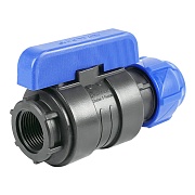 Кран шаровой ПНД Valfex компрессионный переходной 32х1 ВР(г)