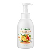 Мыло-пенка Synergetic для рук и тела сочное манго 500 мл Мыло-пенка Synergetic для рук и тела сочное манго 500 мл