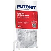 Подкова дистанционная для плитки Plitonit 1 мм (50 шт.)