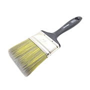 Кисть плоская искусственная щетина пластиковая ручка Boldrini 70х15 мм для эмалей и лаков на алкидной основе