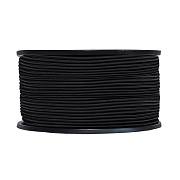 Шнур эластичный резиновый 24 пряди черный d6 мм 250 м МДС