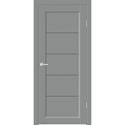 Дверь межкомнатная Style 1 800х2000 мм ПЭТ серый агат со стеклом