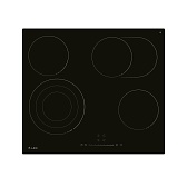 Варочная панель электрическая Lex EVH 642D BL 4 конфорки черная