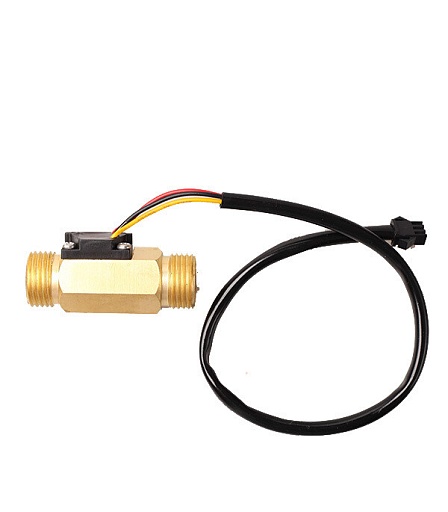 Датчик расхода воды ПолиТех 1/2" латунный (1894) Датчик расхода воды ПолиТех 1/2" латунный (1894)