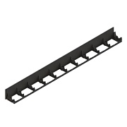 Пластиковый бордюр Standartpark 0,08х1 м черный