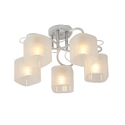 Люстра потолочная Schaffner Cuesta E27 200 Вт 18 кв.м (4310-5 WH)