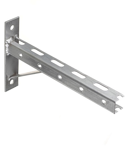 Кронштейн П-образный консольный 300х180 мм левый