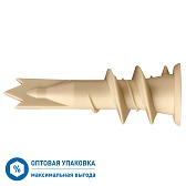 Дюбель для листовых материалов Hard-Fix PBA 4,5x37 мм нейлон усиленный без шурупа (800 шт.) Дюбель для листовых материалов Hard-Fix PBA 4,5x37 мм нейлон усиленный без шурупа (800 шт.)