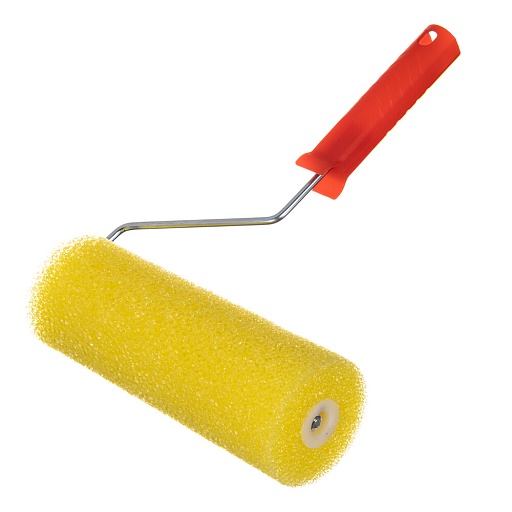 Валик поролон структурный шероховатый 230 мм d80 мм с ручкой Matrix Валик поролон структурный шероховатый 230 мм d80 мм с ручкой Matrix