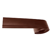 Плинтус ПВХ напольный Grace 44 мм коричневый 48000 мм гибкий самоклеящийся