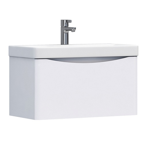 Тумба под раковину Vigo Glem 70 см подвесная белая (tp.GLE.9595.70.1Y)