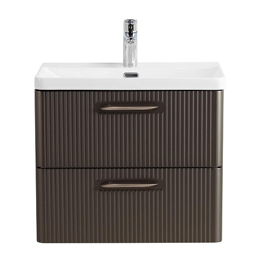 Тумба под раковину BelBagno Due 60 см подвесная темно-серая (DUE-600-2C-SO-GM-P-FH) Тумба под раковину BelBagno Due 60 см подвесная темно-серая (DUE-600-2C-SO-GM-P-FH)