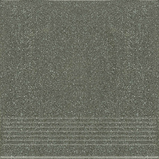 Керамогранит ступень Cersanit Mito Milton темно-серый 298х298х8,5 мм (12 шт.=1,06 кв.м)