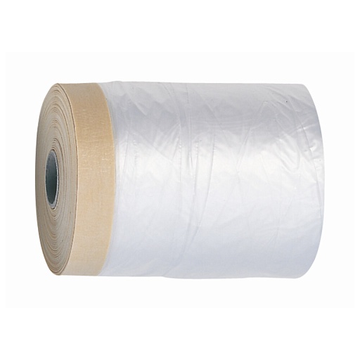 Пленка защитная Storch Profi для малярных работ с клейким краем 7 мкм 0,55х33 м (18,15 кв.м)