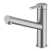 Смеситель для кухни Swedbe Selene Plus нержавеющая сталь с поворотным изливом однорычажный (7042) Смеситель для кухни Swedbe Selene Plus нержавеющая сталь с поворотным изливом однорычажный (7042)