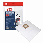 Мешок для пылесоса КМ 30 л к модели VC-1202/30 полиэстер для сухой и влажной уборки (5 шт.) (SBVC-30) Мешок для пылесоса КМ 30 л к модели VC-1202/30 полиэстер для сухой и влажной уборки (5 шт.) (SBVC-30)