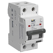 Автомат дифференциальный IEK Armat B10N 25А 1+N тип AC 30 мА 10 кА (AR-B10N-2-C025C030)