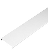 Рейка сплошная S-дизайн 3 м 100АS белый жемчуг Рейка сплошная S-дизайн 3 м 100АS белый жемчуг