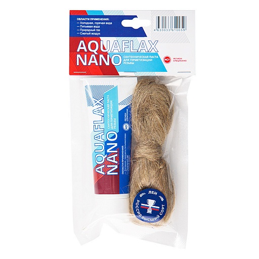 Комплект монтажный Aquaflax Nano 80 + 20 г для воды Комплект монтажный Aquaflax Nano 80 + 20 г для воды