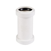 Муфта Ostendorf HTU d40 мм пластиковая белая для внутренней канализации (559710) Муфта Ostendorf HTU d40 мм пластиковая белая для внутренней канализации (559710)