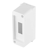 Щит распределительный навесной Systeme Electric City9 пластиковый IP40 140х70х55 мм 2 модуля белый Щит распределительный навесной Systeme Electric City9 пластиковый IP40 140х70х55 мм 2 модуля белый