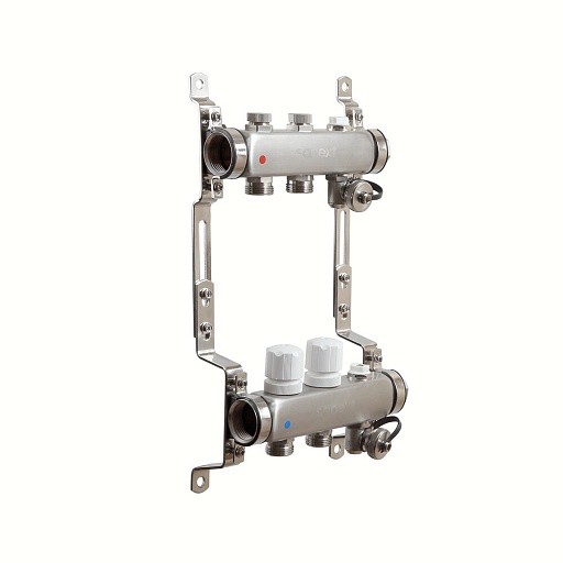 Коллекторная группа Sanext 1 ВР(г) х 2 выхода 3/4 НР(Ш) ЕК х 1 ВР(г)