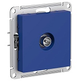 Розетка телевизионная Systeme Electric AtlasDesign встраиваемая аквамарин (ATN001192) Розетка телевизионная Systeme Electric AtlasDesign встраиваемая аквамарин (ATN001192)