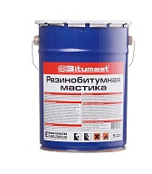 Мастика резинобитумная Bitumast 4,2 кг/5 л Мастика резинобитумная Bitumast 4,2 кг/5 л