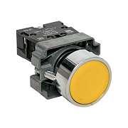 Кнопка EKF PROxima BA51 230 В IP65 металлическая желтая (xb2-ba51-65)