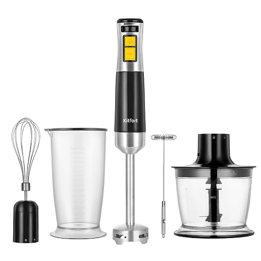Блендер погружной Kitfort КТ-3512 600 Вт 0,5/0,7 л черный