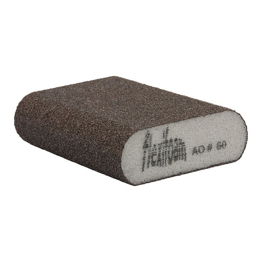 Брусок шлифовальный Flexifoam Round Block 98х69х26мм Р60 влагостойкий скошенный Брусок шлифовальный Flexifoam Round Block 98х69х26мм Р60 влагостойкий скошенный