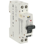 Автомат дифференциальный IEK Armat B06S 6А 1P+N тип A 30 мА 6 кА (AR-B06S-1N-C06A030)