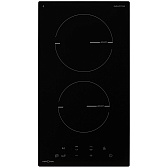 Варочная панель индукционная Krona Magier 30 BL 2BTK 2 конфорки черная Варочная панель индукционная Krona Magier 30 BL 2BTK 2 конфорки черная