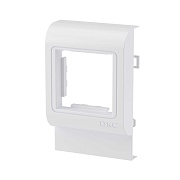 Рамка для кабель-канала DKC In-liner PDA-45N 100 белая 2 модуля (514)