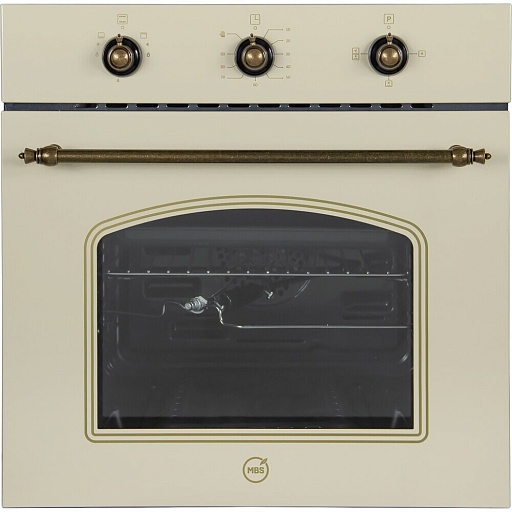 Духовой шкаф газовый встраиваемый MBS DG-607IV 594 мм слоновая кость Духовой шкаф газовый встраиваемый MBS DG-607IV 594 мм слоновая кость