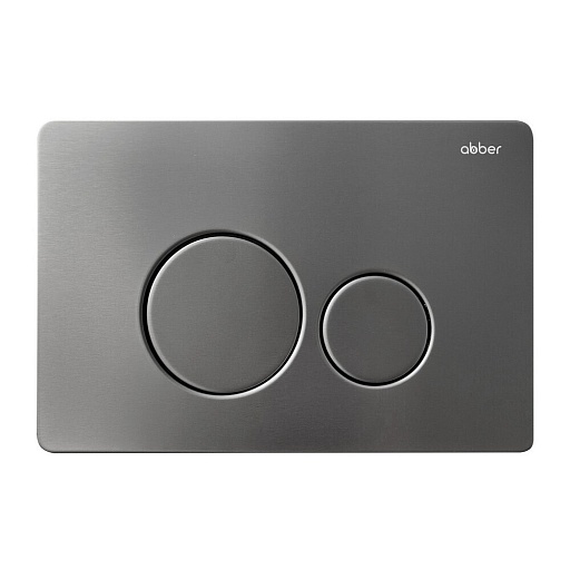 Клавиша смыва для инсталляций Abber никель (AC0121NG)