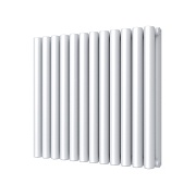 Радиатор стальной трубчатый КЗТО Гармония А 40 534х601 мм 1/2 12 секций универсальное подключение белый