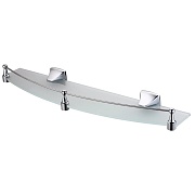 Полка для ванной WasserKraft Wern K-2500 127х500х62 мм стекло/металл хром (K-2544) Полка для ванной WasserKraft Wern K-2500 127х500х62 мм стекло/металл хром (K-2544)