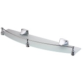 Полка для ванной WasserKraft Wern K-2500 127х500х62 мм стекло/металл хром (K-2544) Полка для ванной WasserKraft Wern K-2500 127х500х62 мм стекло/металл хром (K-2544)