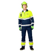 Костюм сигнальный мужской Техноавиа Люмос 48-50 рост 170-176 см флуоресцентный желтый