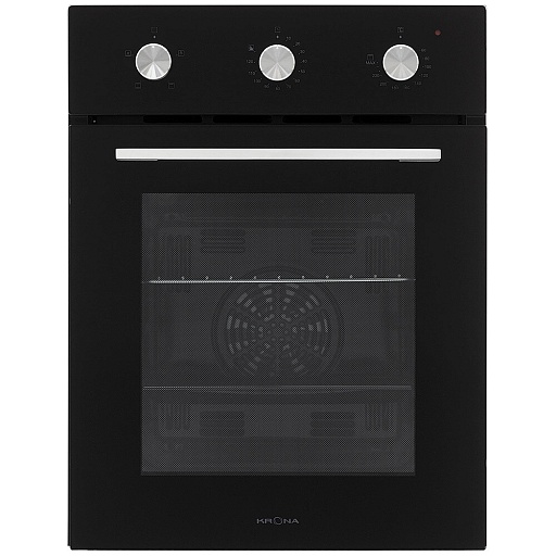 Духовой шкаф электрический встраиваемый Krona Linde 45 BL 447 мм черный Духовой шкаф электрический встраиваемый Krona Linde 45 BL 447 мм черный