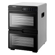 Сушилка для овощей и фруктов Kitfort КТ-4975 черная/серая