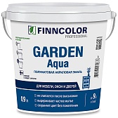 Эмаль для внутренних работ акриловая Finncolor Garden Aqua основа C бесцветная полуматовая 0,9 л Эмаль для внутренних работ акриловая Finncolor Garden Aqua основа C бесцветная полуматовая 0,9 л