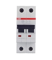 Автоматический выключатель модульный ABB S202 2P 63А тип C 6 кА 400 В (2CDS252001R0634) Автоматический выключатель модульный ABB S202 2P 63А тип C 6 кА 400 В (2CDS252001R0634)