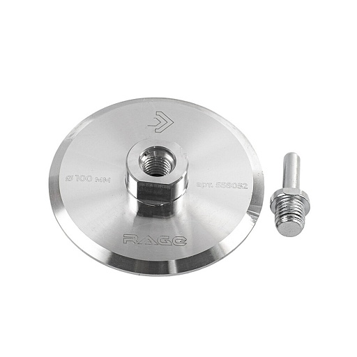 Тарелка опорная для УШМ и дрели Rage d100 мм