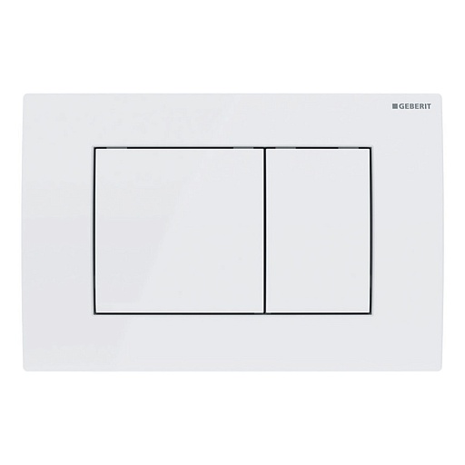 Клавиша смыва для инсталляций Geberit Delta 30 белая (115.137.11.1)