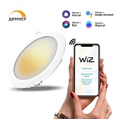 Светильник умный Gauss Smart Home светодиодный встраиваемый 16 Вт теплый/холодный 2700-3300 К IP20 d165 мм Светильник умный Gauss Smart Home светодиодный встраиваемый 16 Вт теплый/холодный 2700-3300 К IP20 d165 мм